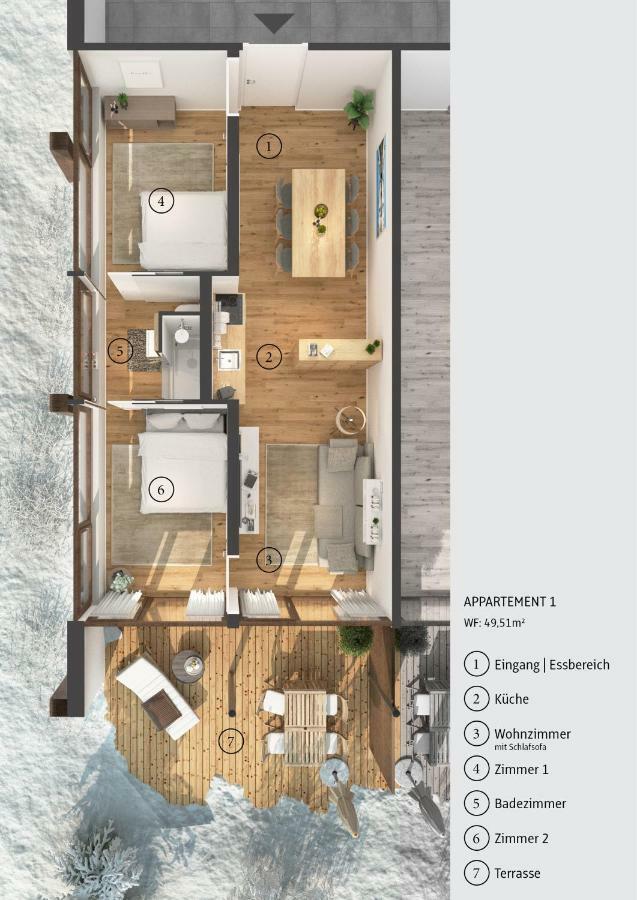 Emma'S Appartements ゲルロス エクステリア 写真